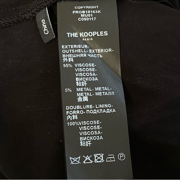 The Kooples printed long dress - Picture 6 of 8